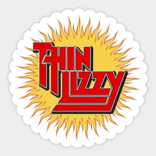 Thin Lizzy Vintage Fanart Sticker